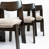 Brutalist Eetset 6 Stoelen