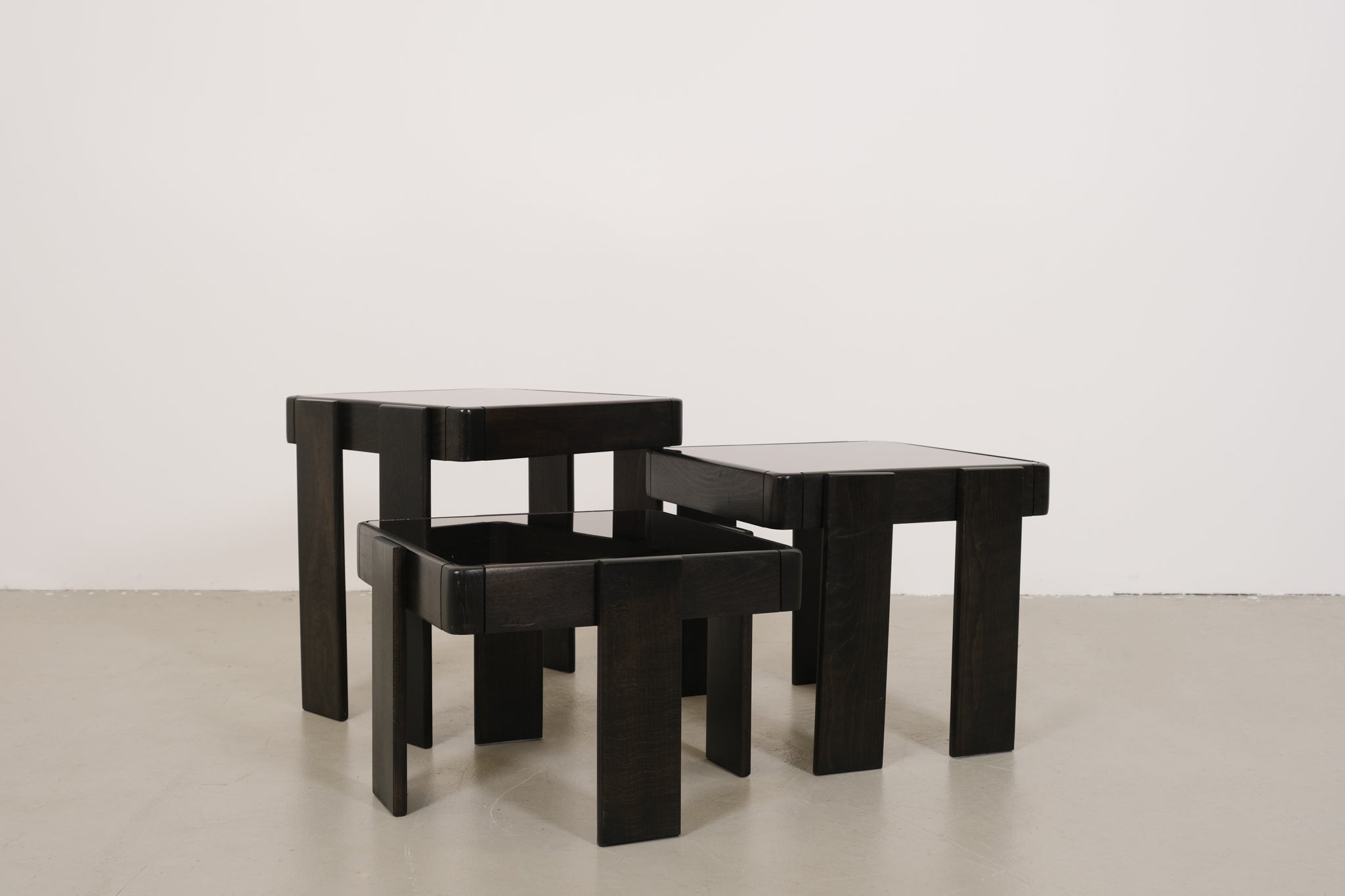 Gianfranco Frattini for Cassina nesting tables