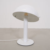 Metal mushroom table lamp